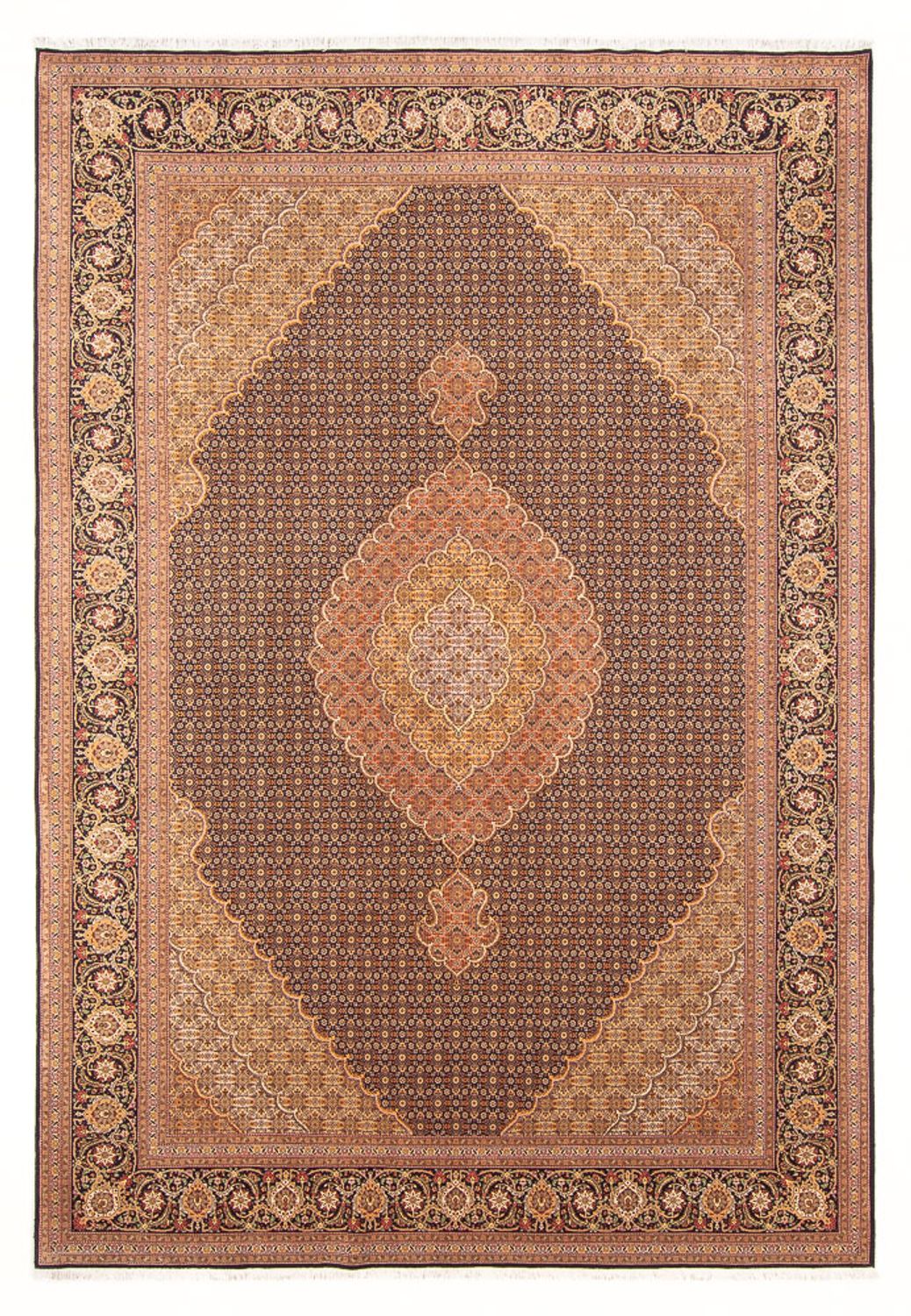 Perser Rug - Tabriz - Royal - 293 x 198 cm - orange