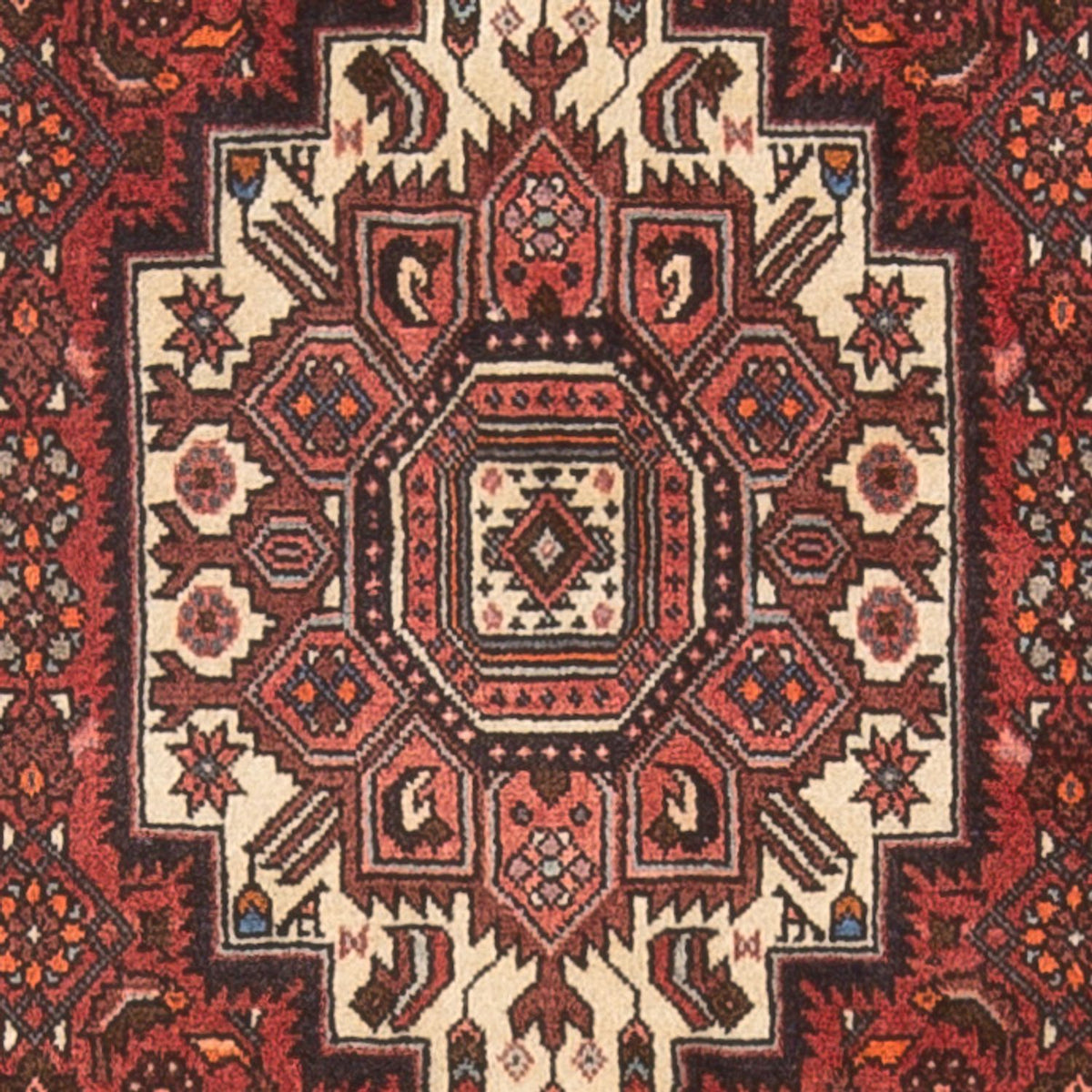 Perser Rug - Nomadic - 120 x 77 cm - cream