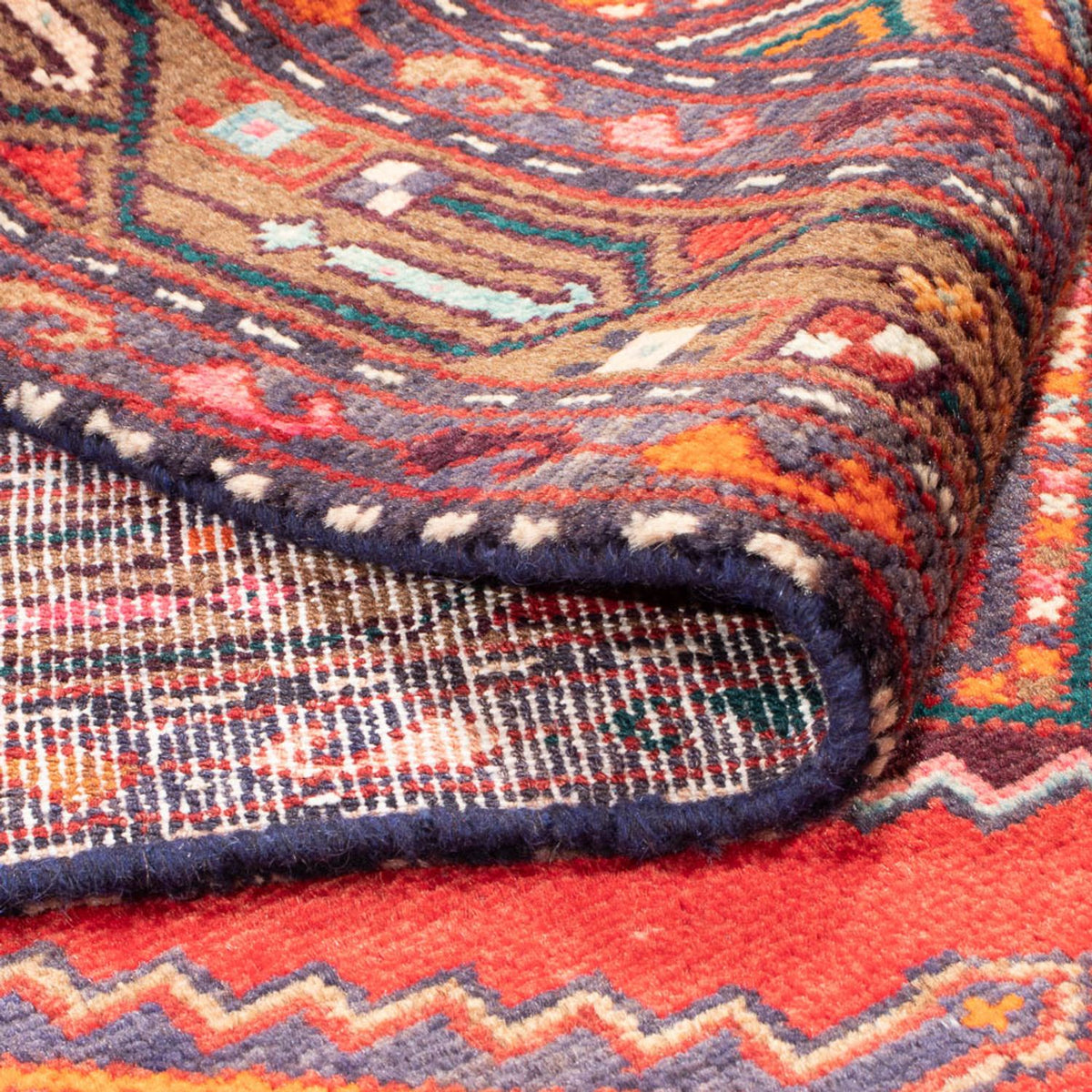 Runner Perser Rug - Nomadic - 300 x 102 cm - red