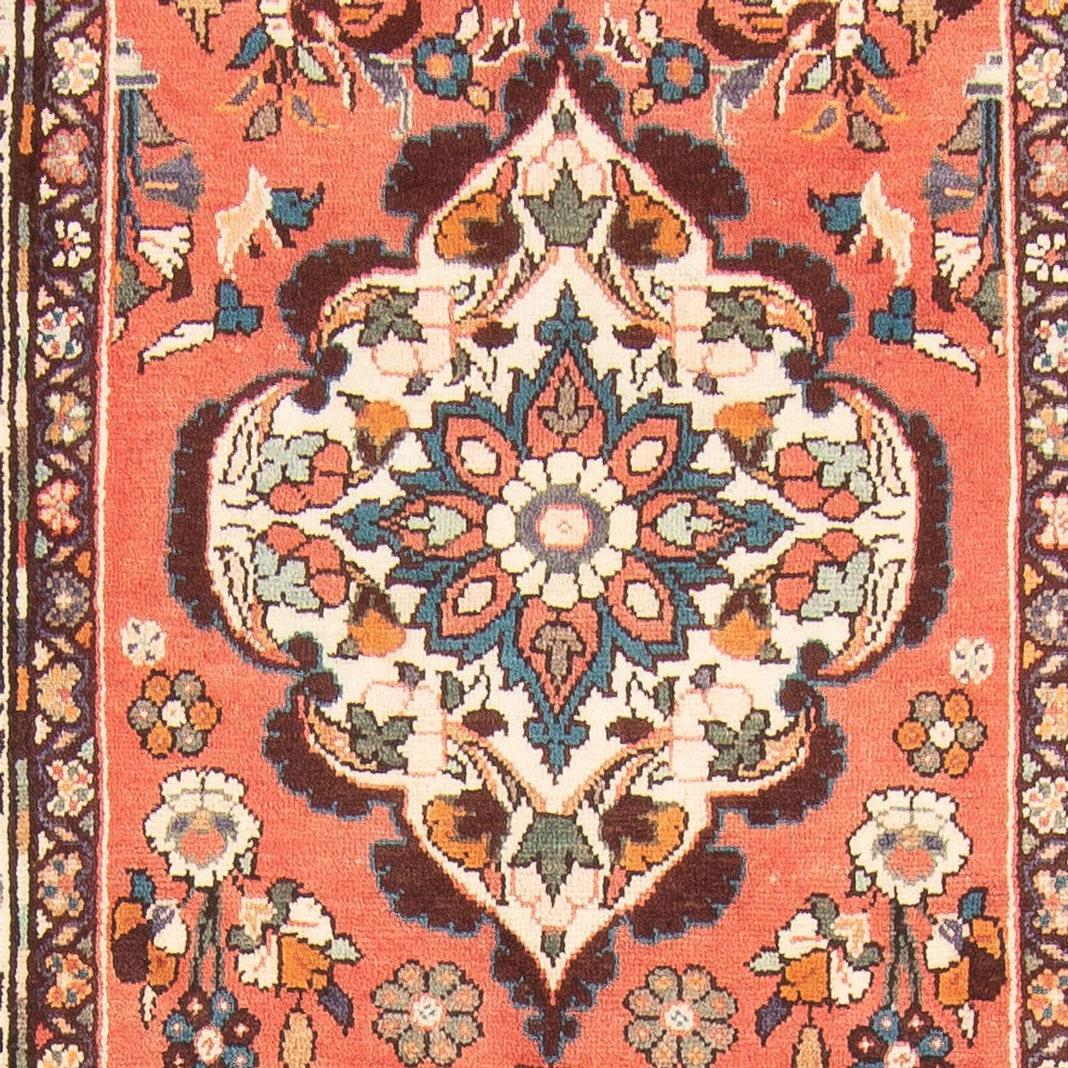 Runner Perser Rug - Nomadic - 449 x 127 cm - red