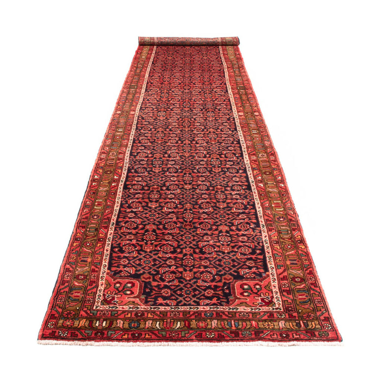 Runner Perser Rug - Nomadic - 434 x 102 cm - dark blue