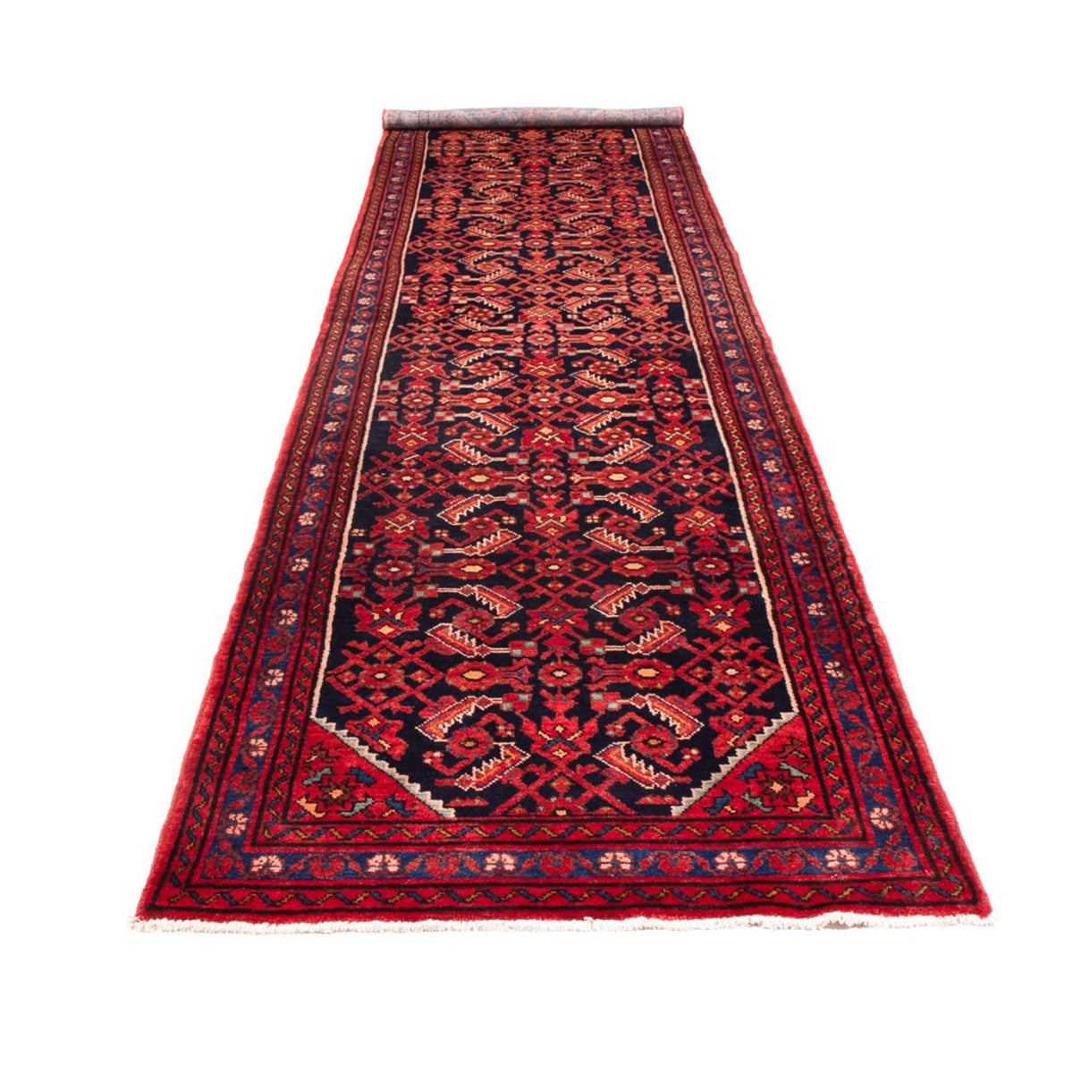 Runner Perser Rug - Nomadic - 410 x 108 cm - dark blue