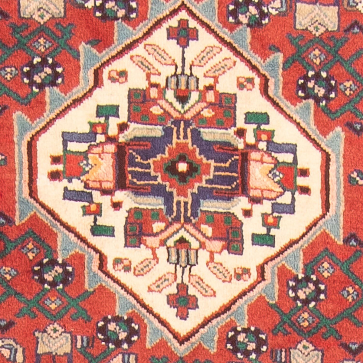 Runner Perser Rug - Nomadic - 418 x 107 cm - red