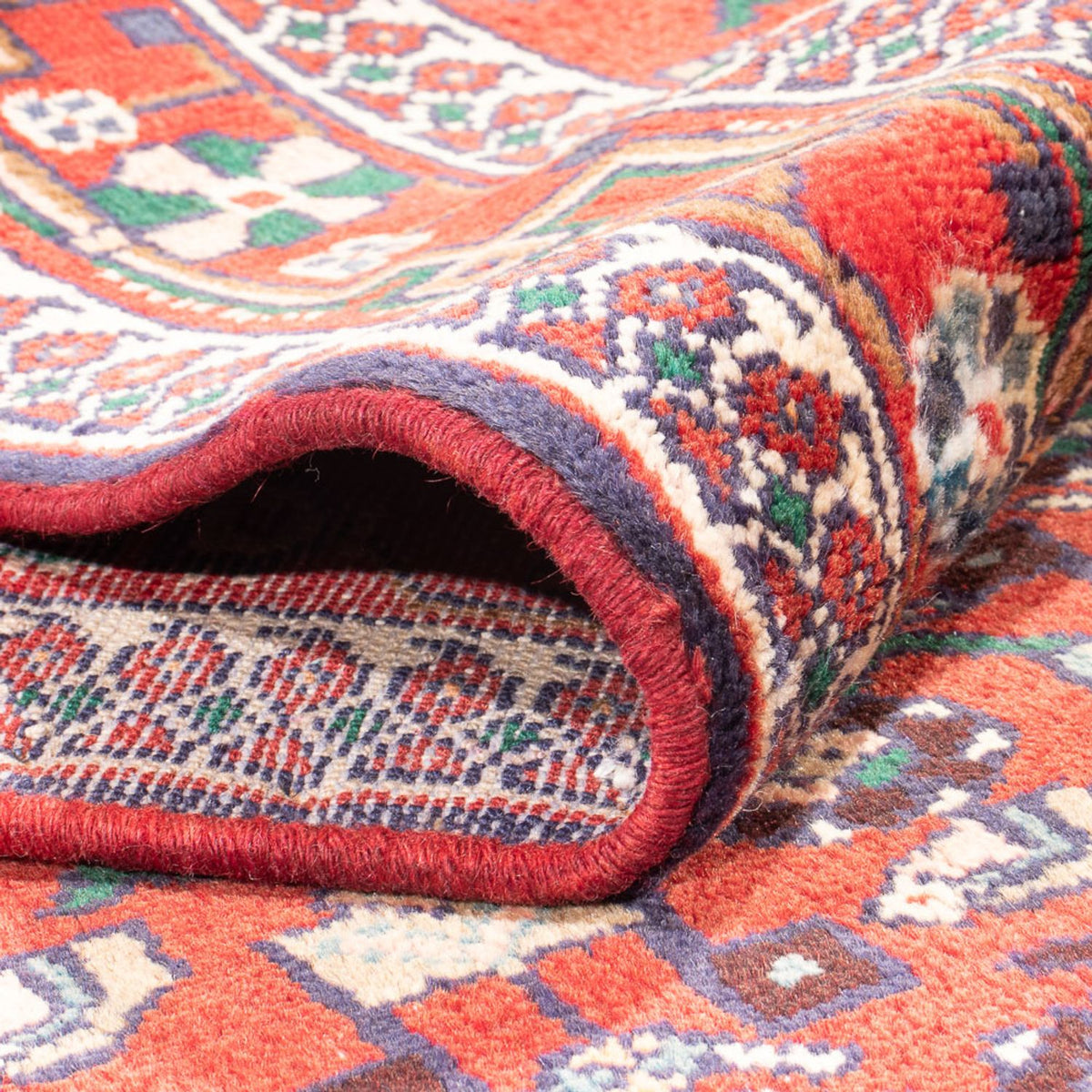 Runner Perser Rug - Nomadic - 418 x 107 cm - red