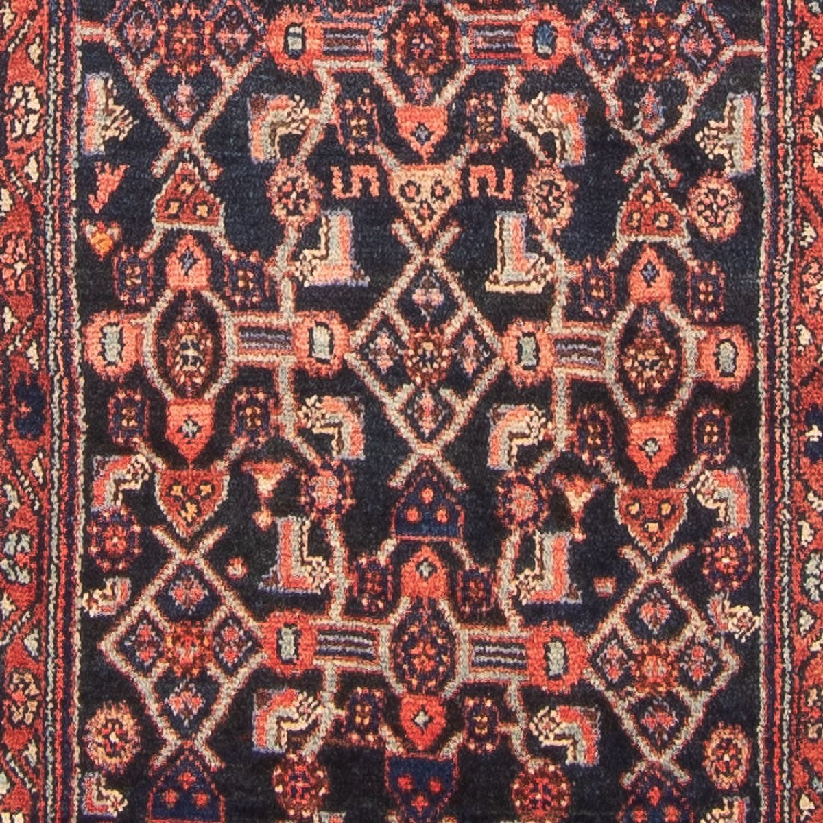 Runner Perser Rug - Nomadic - 432 x 112 cm - dark blue