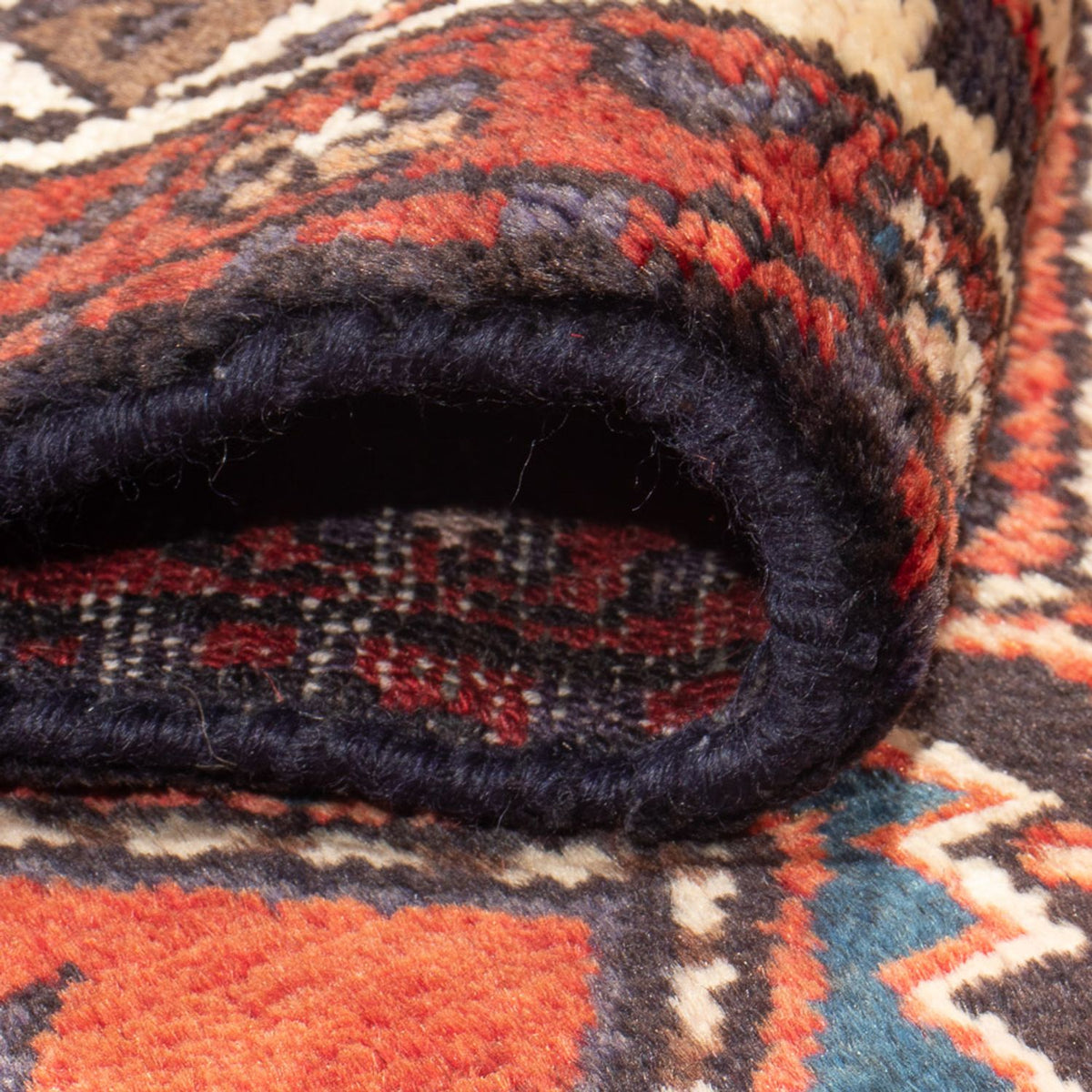 Runner Perser Rug - Nomadic - 391 x 100 cm - red