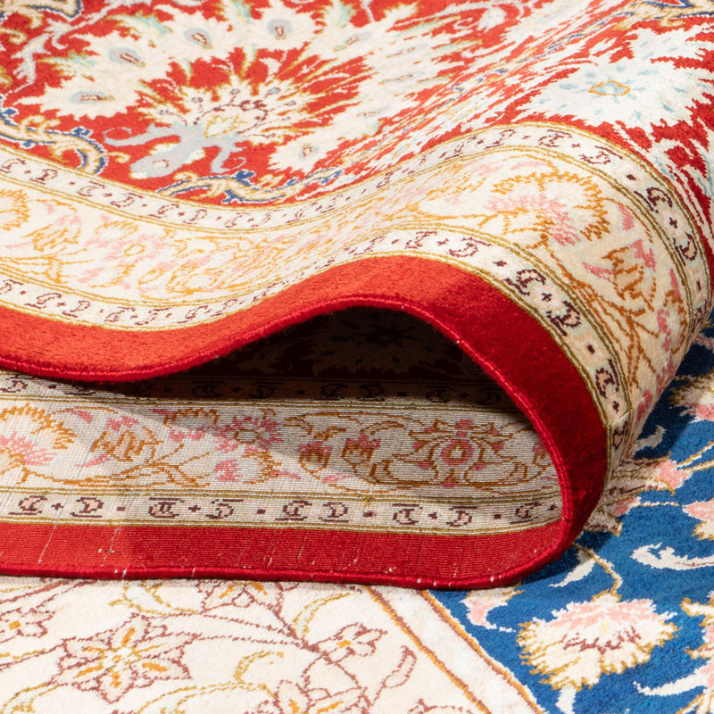 Silk Rug - Ghom Silk - Premium - 287 x 196 cm - blue