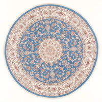 Perser Rug - Tabriz - Royal round  - 200 x 200 cm - blue