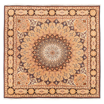 Perser Rug - Tabriz - Royal square  - 200 x 200 cm - light beige