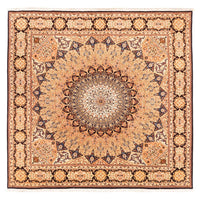 Perser Rug - Tabriz - Royal square  - 200 x 200 cm - light beige