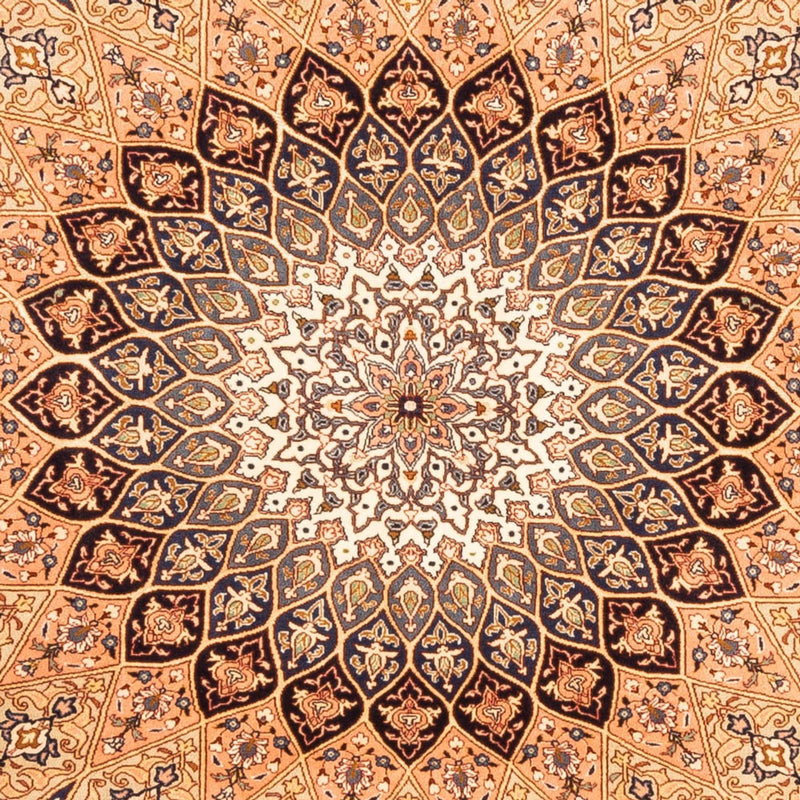 Perser Rug - Tabriz - Royal square  - 200 x 200 cm - light beige