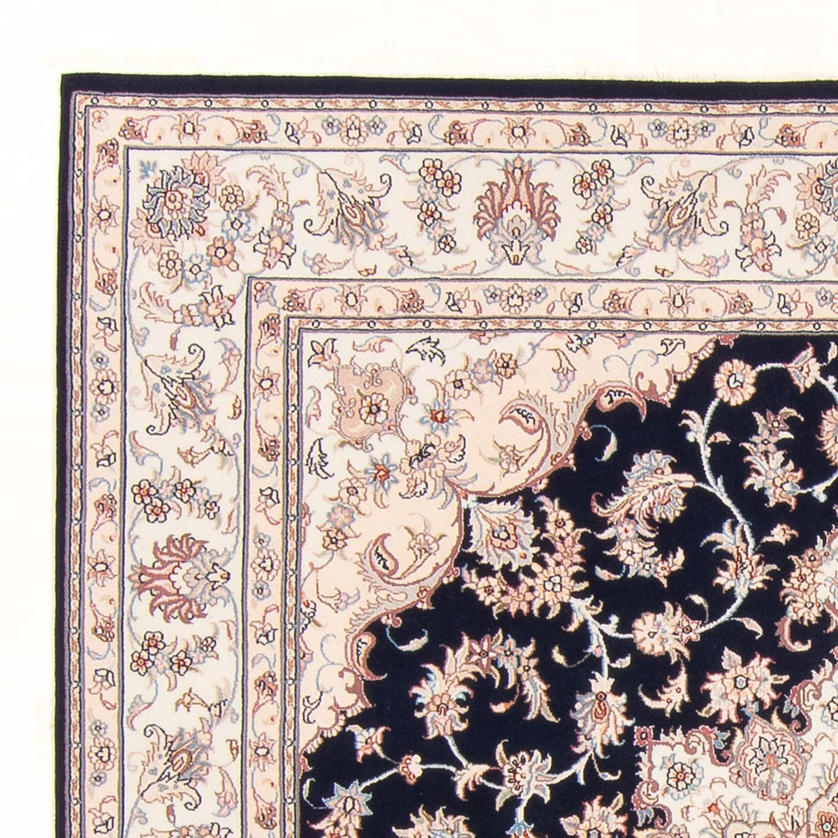 Perser Rug - Tabriz - Royal - 220 x 198 cm - dark blue