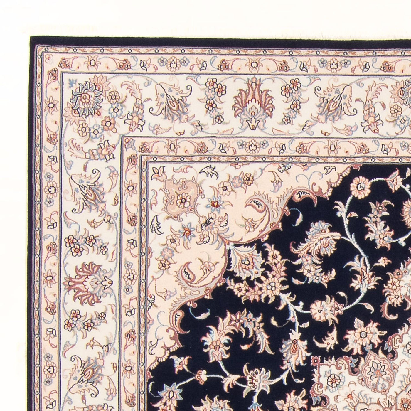 Täbriz - 50 Raj Teppich 220x198cm - Perserteppich