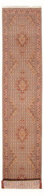 Runner Perser Rug - Tabriz - Royal - 400 x 78 cm - beige