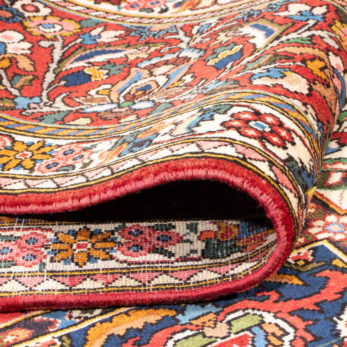 Perser Rug - Nomadic - 312 x 210 cm - dark red