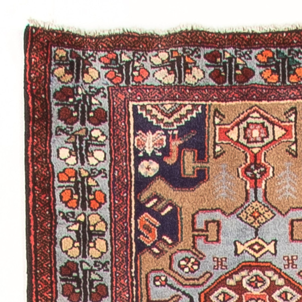 Runner Perser Rug - Nomadic - 392 x 83 cm - multicolored