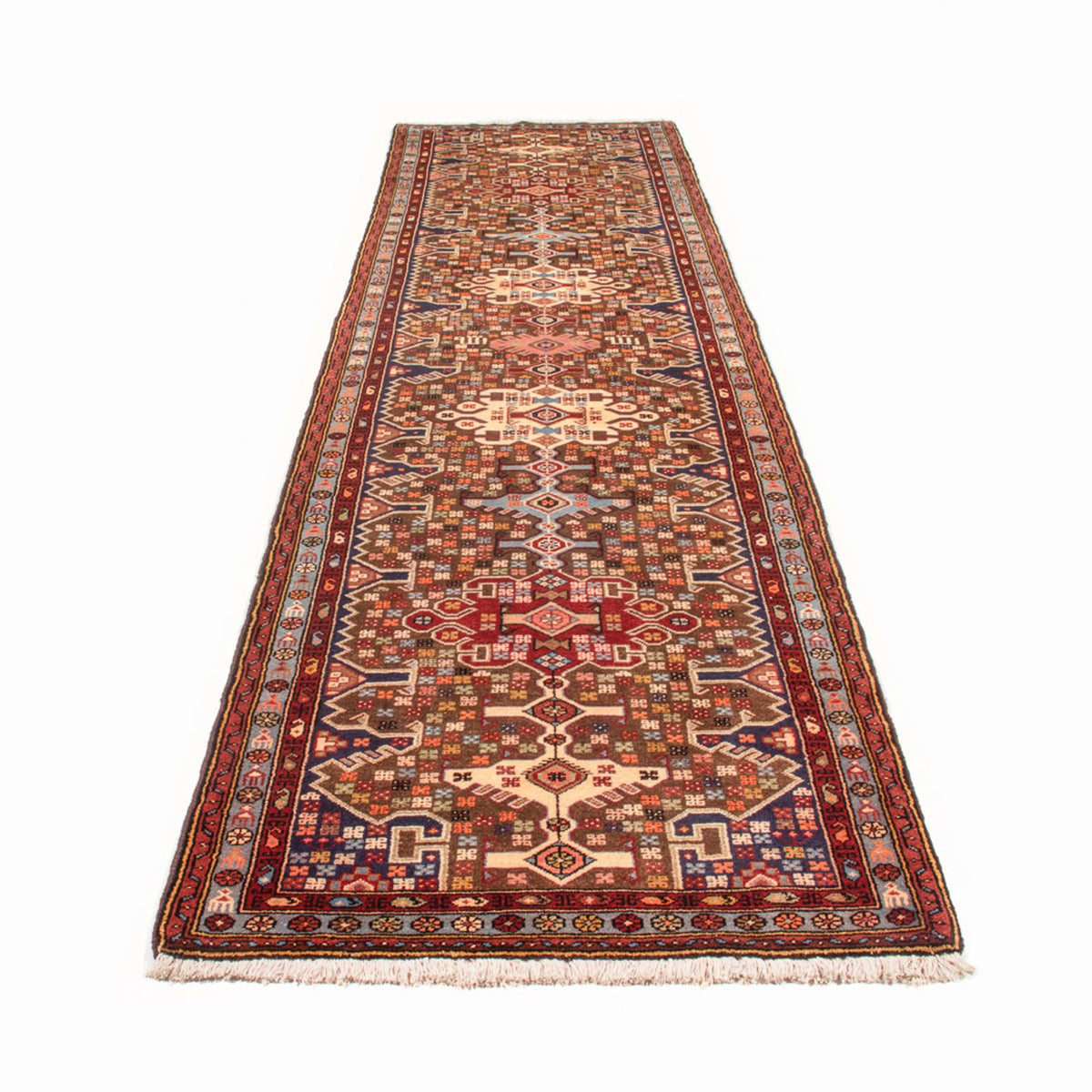 Runner Perser Rug - Nomadic - 392 x 102 cm - multicolored
