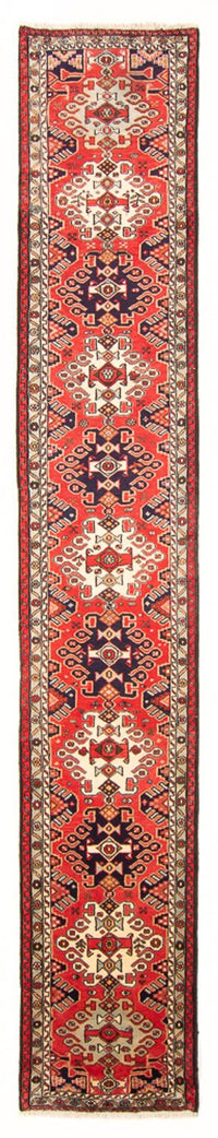 Runner Perser Rug - Nomadic - 395 x 80 cm - red