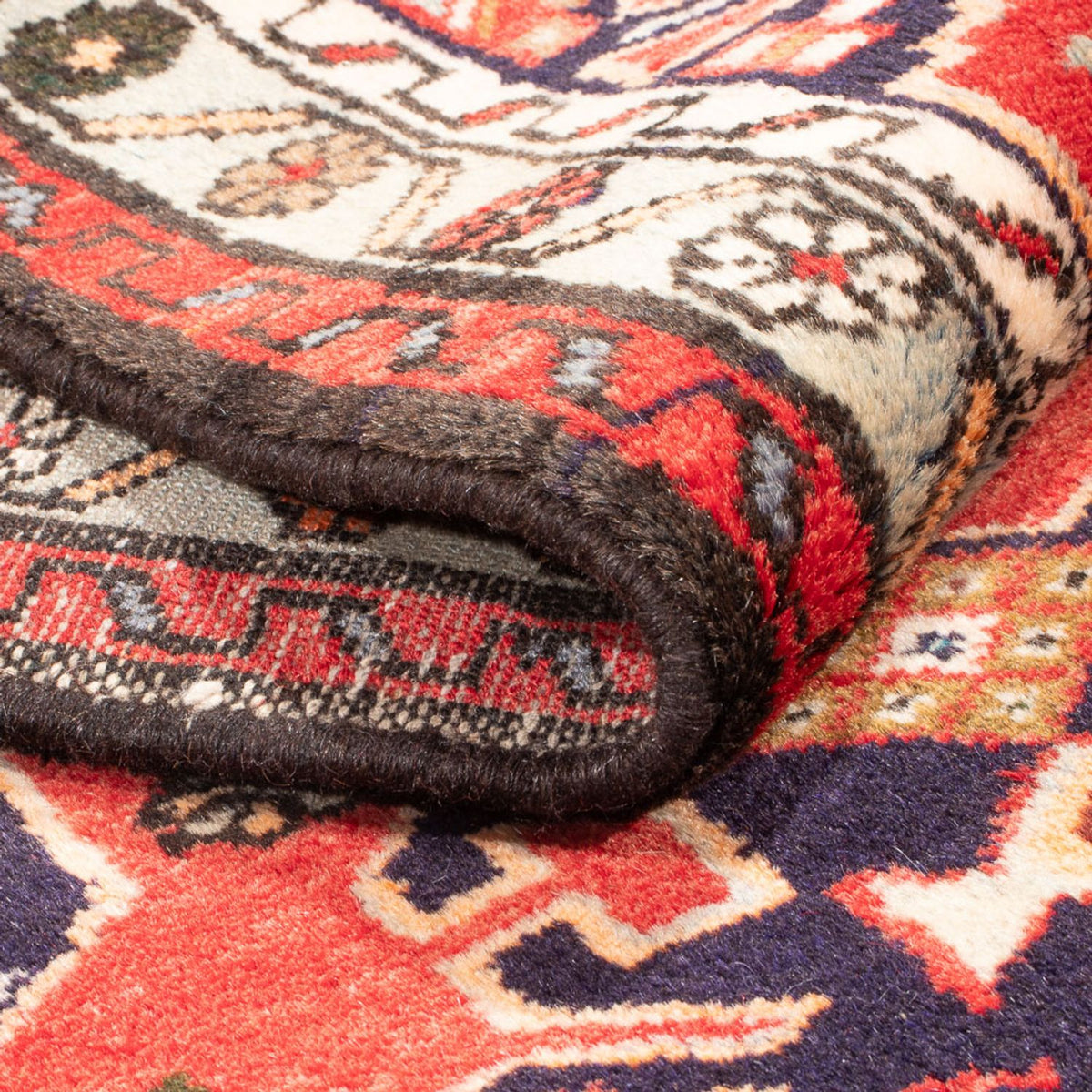 Runner Perser Rug - Nomadic - 395 x 80 cm - red