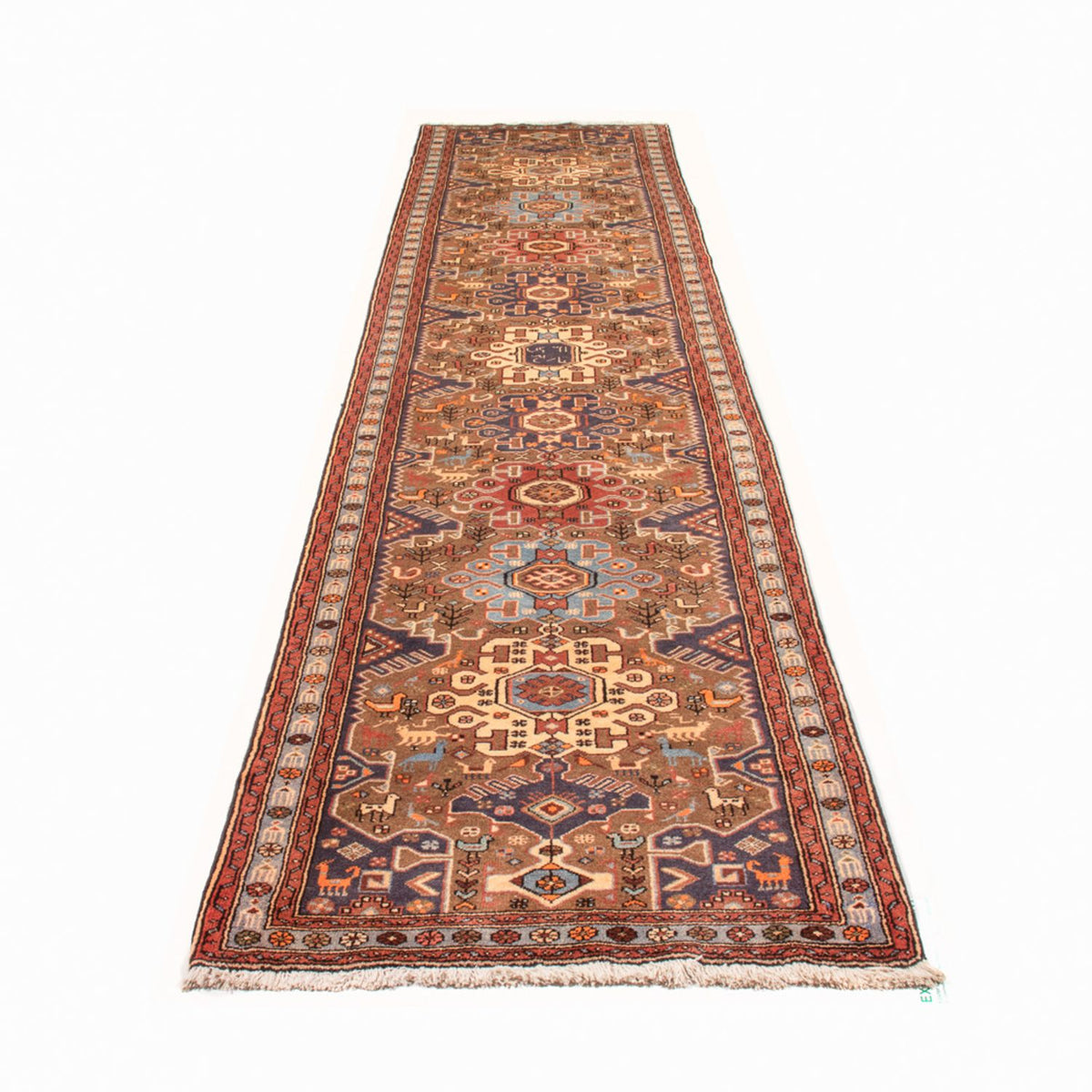 Runner Perser Rug - Nomadic - 395 x 92 cm - multicolored
