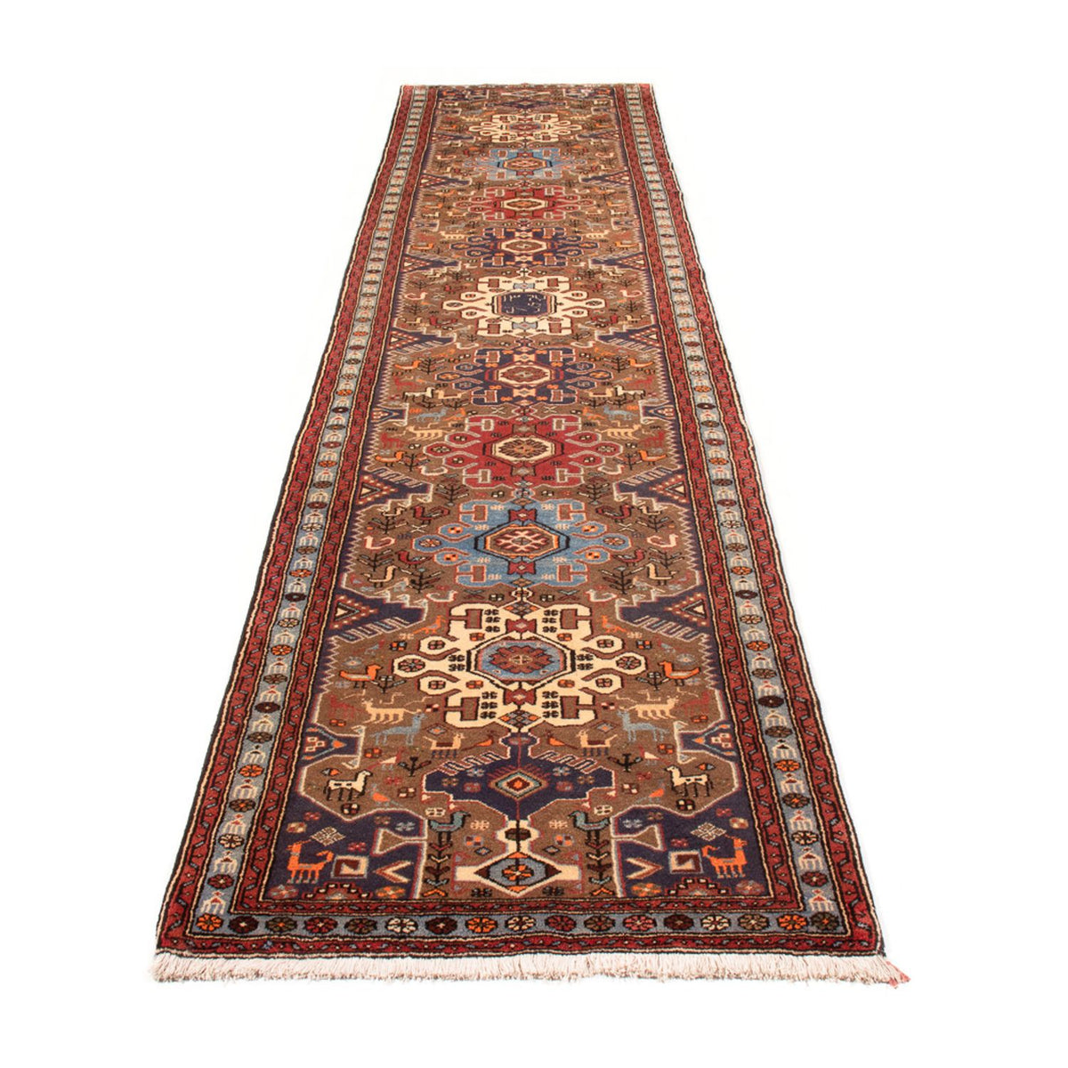 Runner Perser Rug - Nomadic - 400 x 92 cm - multicolored