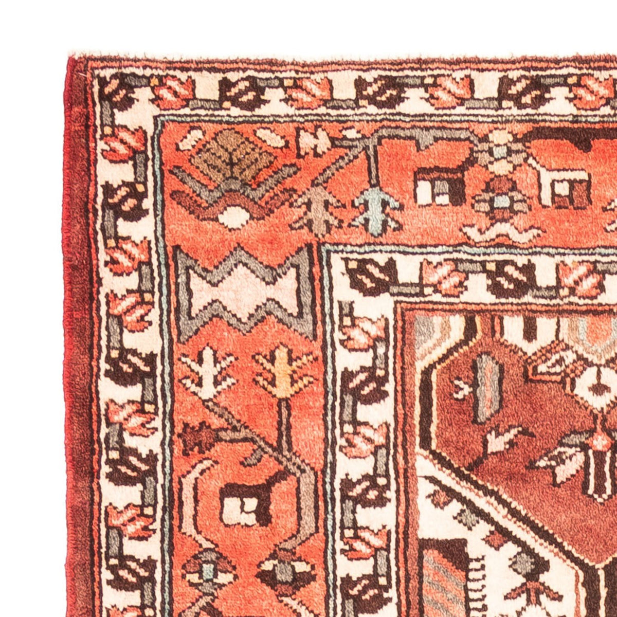 Perser Rug - Nomadic - 300 x 166 cm - red