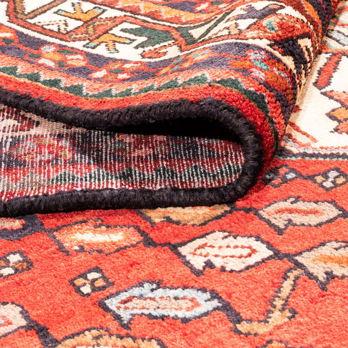 Perser Rug - Nomadic - 290 x 153 cm - red