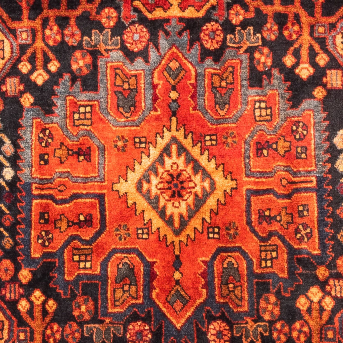 Perser Rug - Nomadic - 310 x 160 cm - dark blue