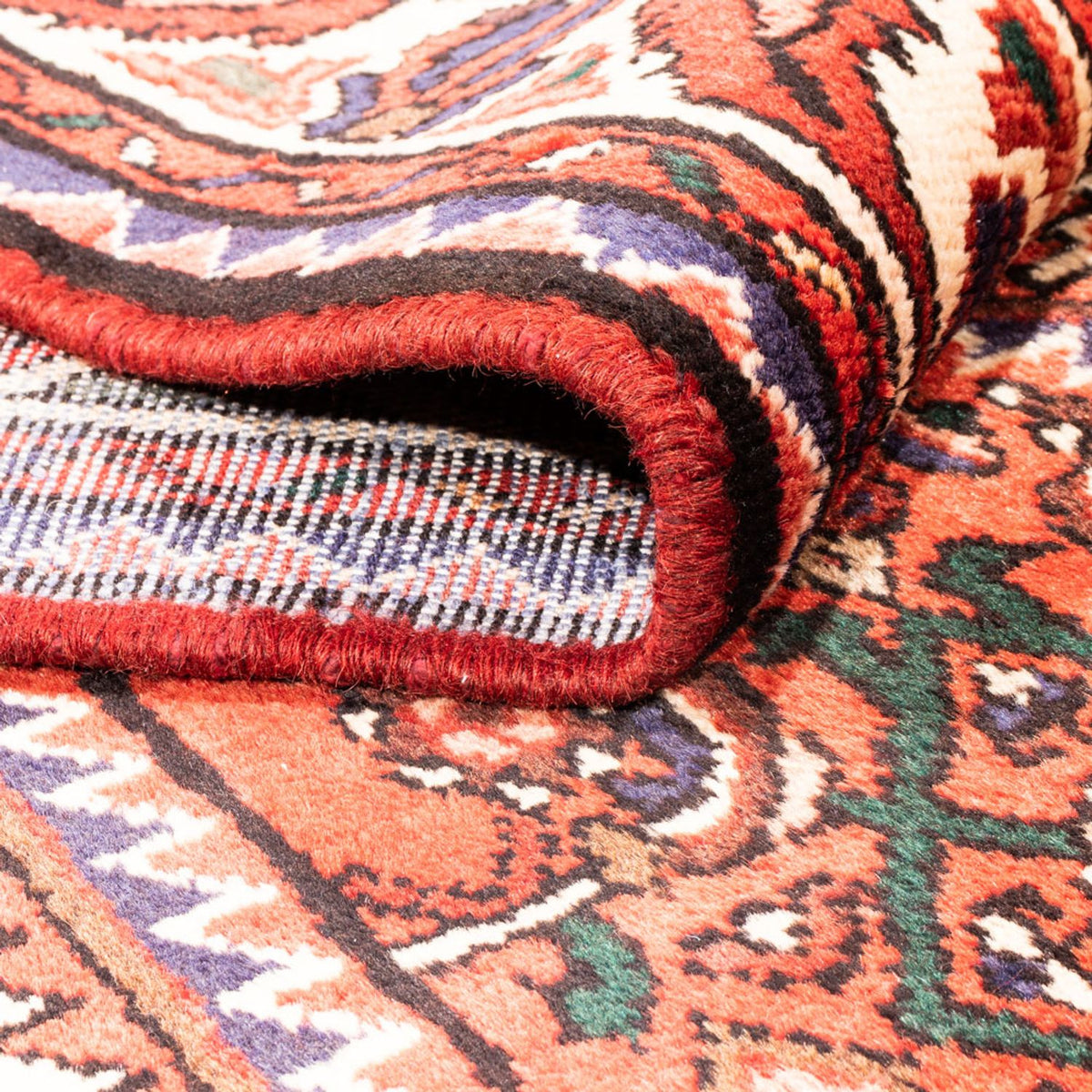 Perser Rug - Nomadic - 296 x 156 cm - red