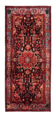 Runner Perser Rug - Nomadic - 343 x 154 cm - dark blue