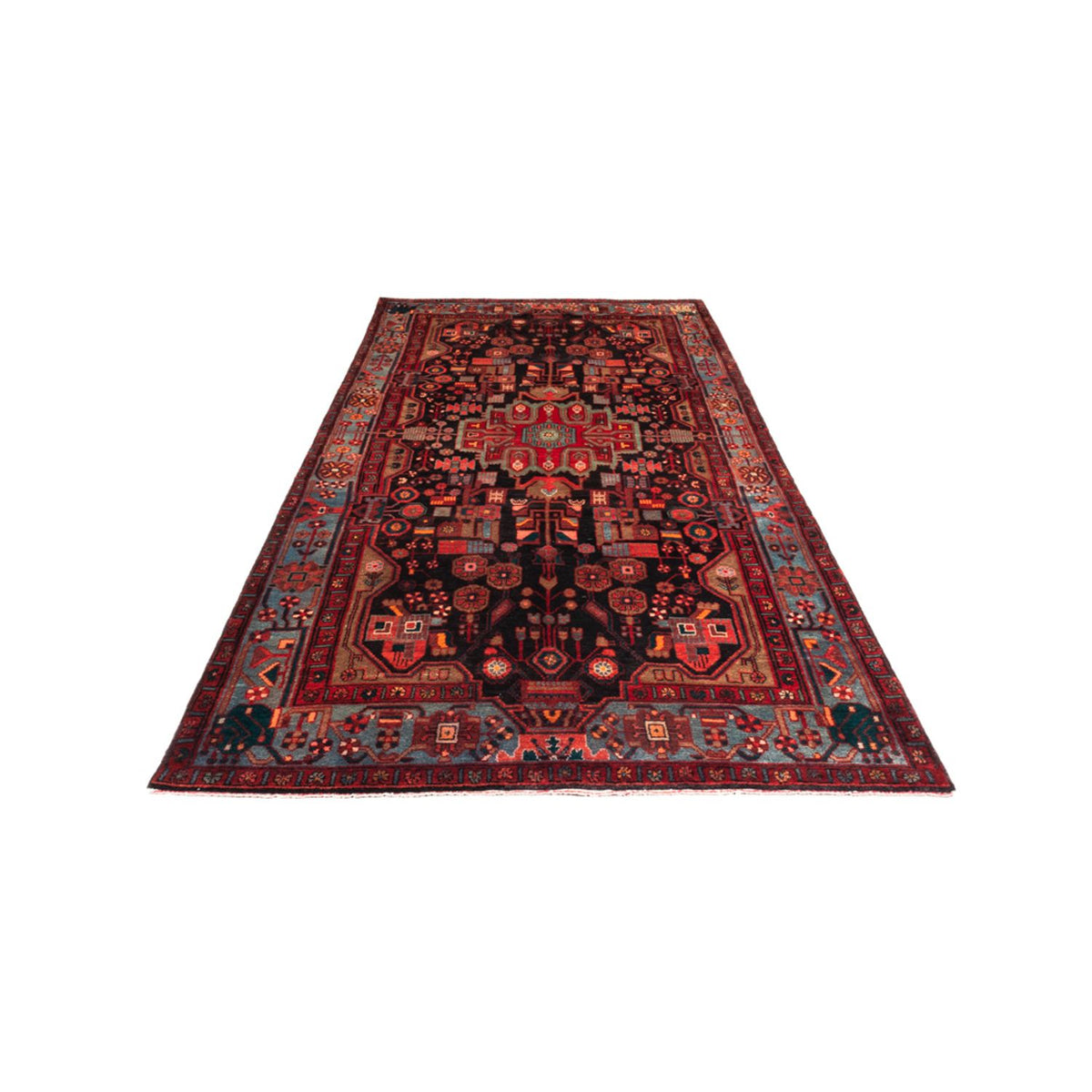 Runner Perser Rug - Nomadic - 343 x 154 cm - dark blue