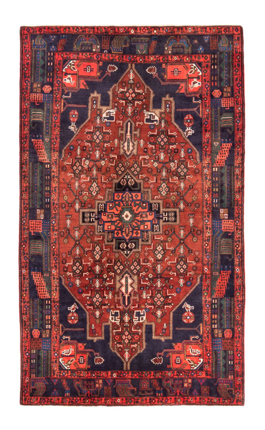Perser Rug - Nomadic - 270 x 160 cm - red