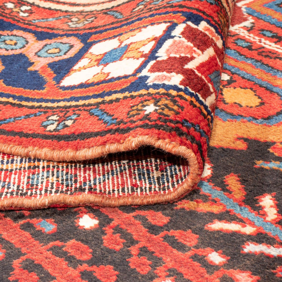 Perser Rug - Nomadic - 280 x 150 cm - dark blue