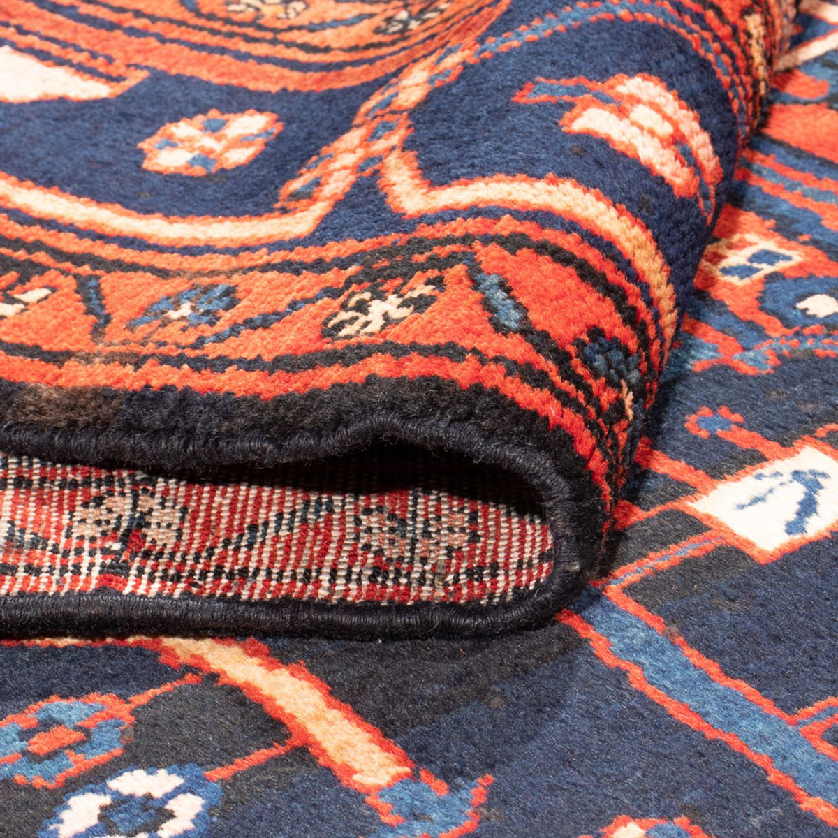 Perser Rug - Nomadic - 295 x 154 cm - dark blue