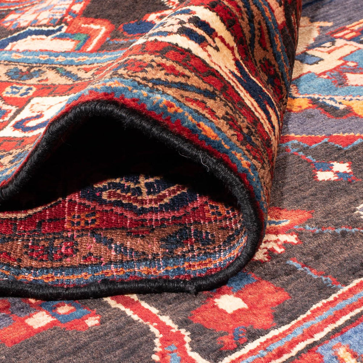 Perser Rug - Nomadic - 320 x 163 cm - dark blue