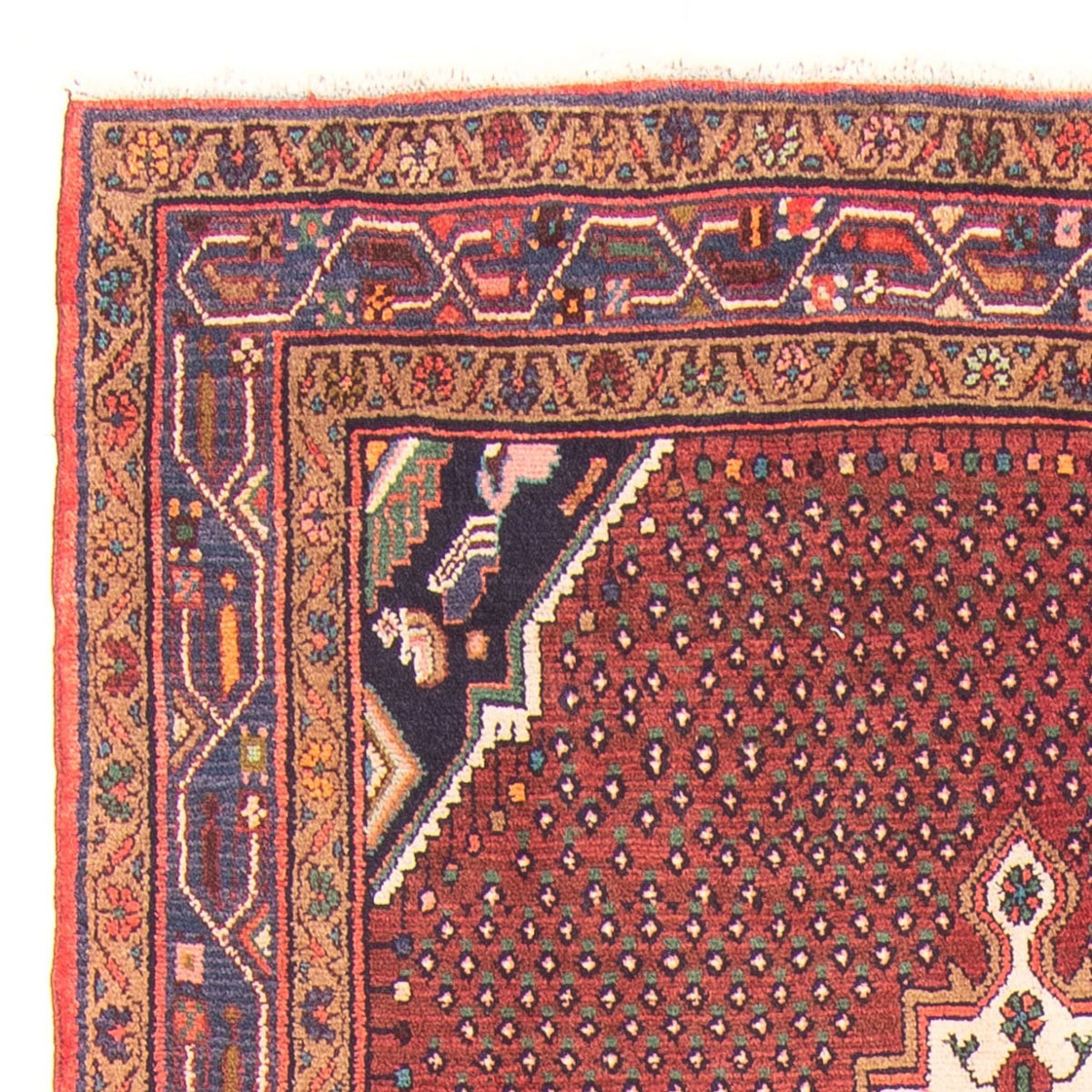 Runner Perser Rug - Bidjar - 275 x 140 cm - red