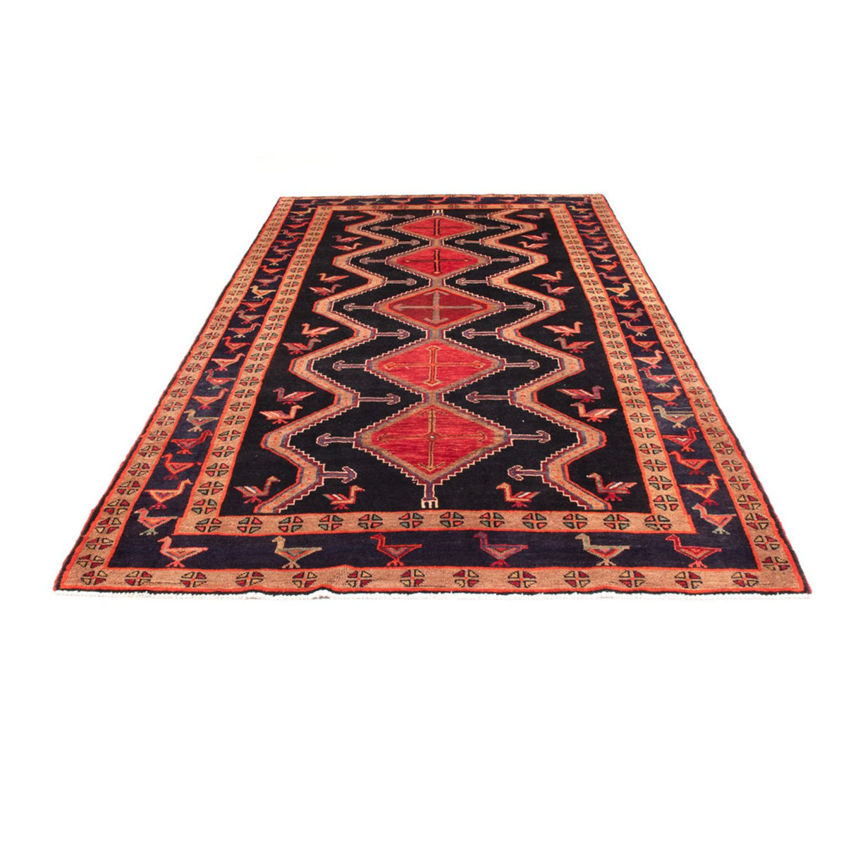 Runner Perser Rug - Nomadic - 366 x 160 cm - dark blue