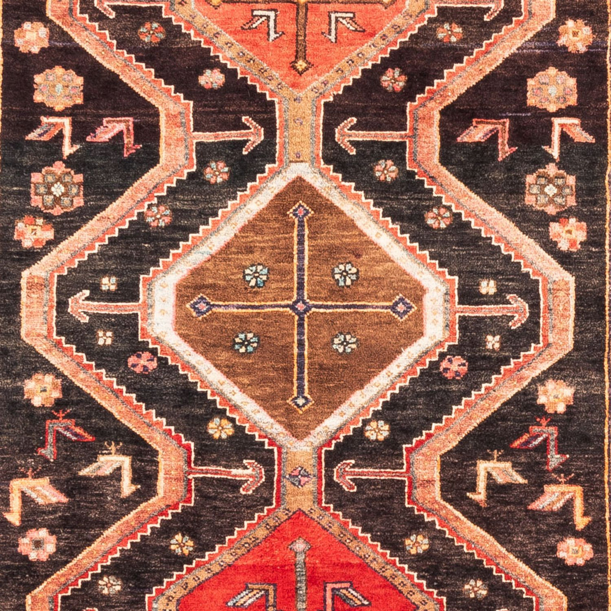 Perser Rug - Nomadic - 296 x 153 cm - dark blue