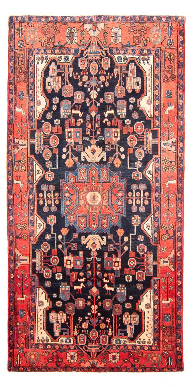 Perser Rug - Nomadic - 300 x 156 cm - dark blue