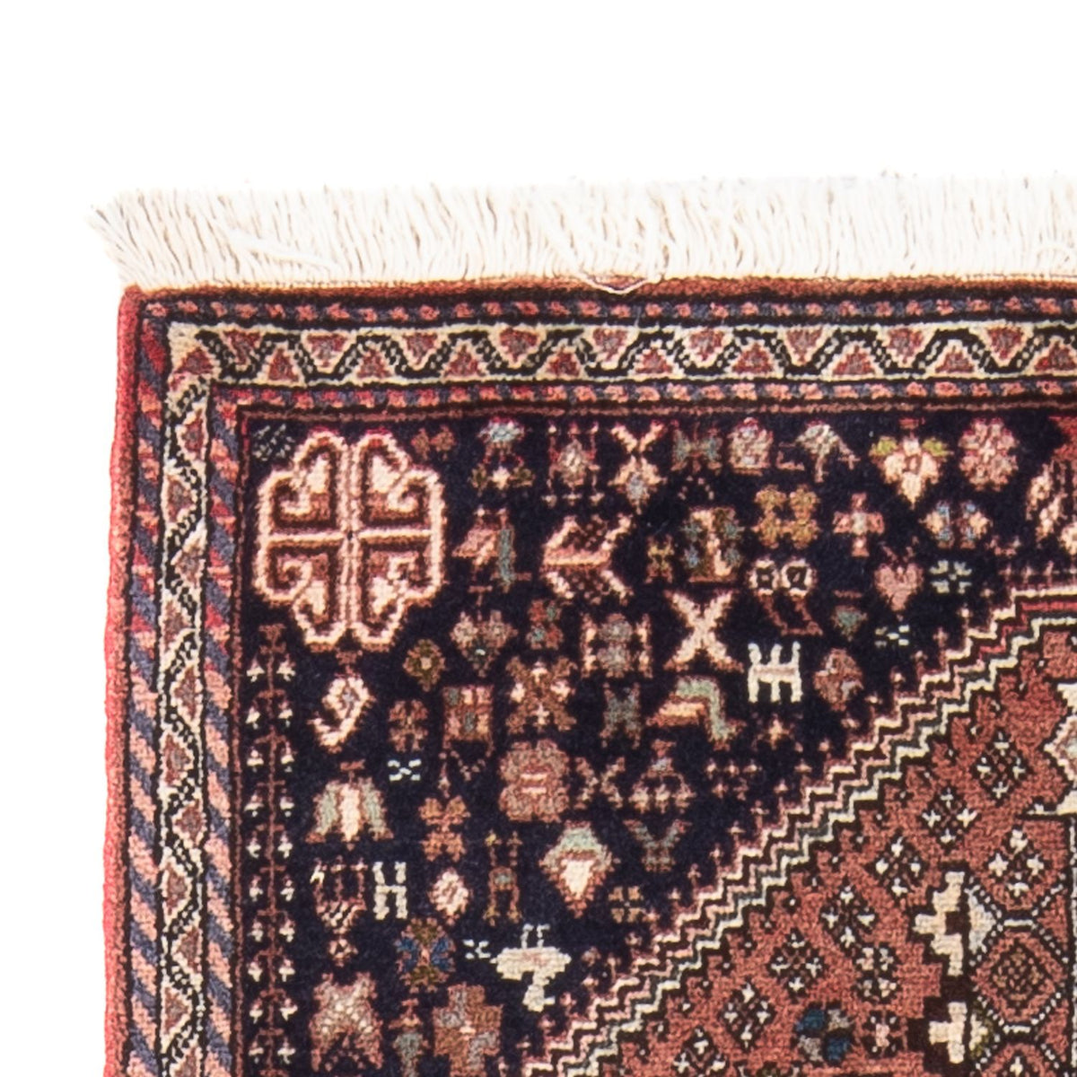 Perser Rug - Nomadic - 150 x 70 cm - red