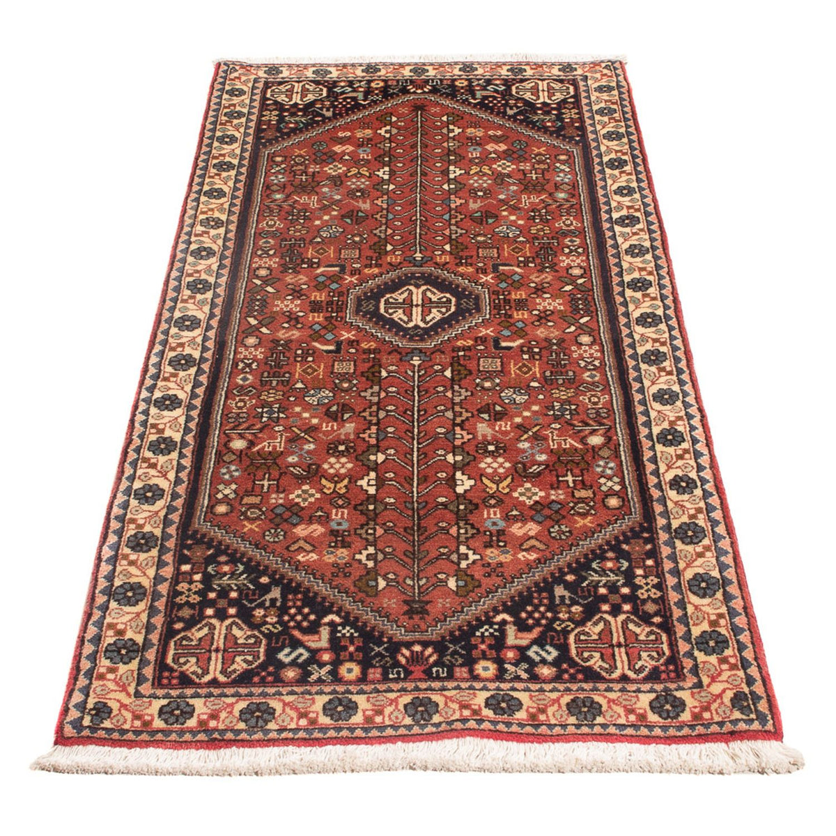 Perser Rug - Nomadic - 148 x 64 cm - red