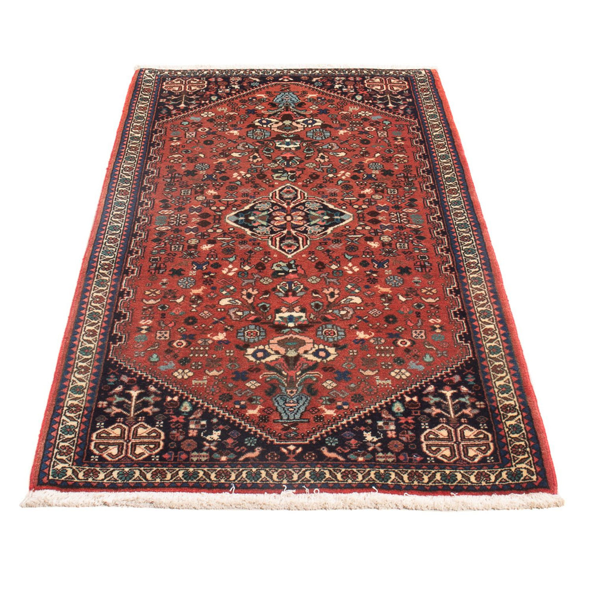 Perser Rug - Nomadic - 147 x 75 cm - red