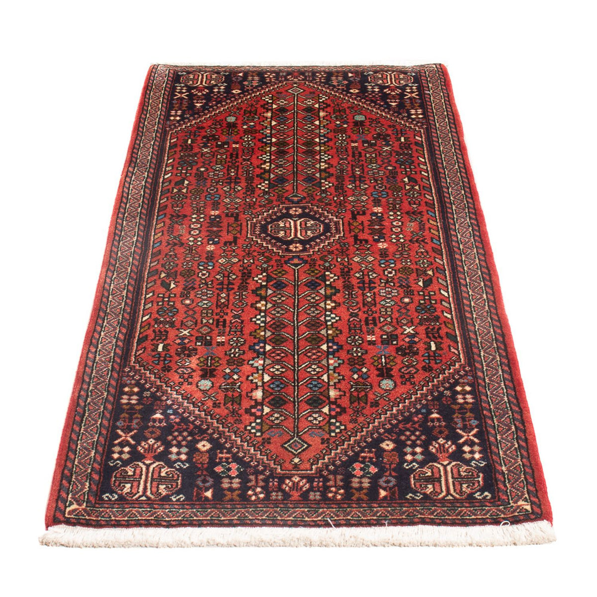 Perser Rug - Nomadic - 145 x 67 cm - red