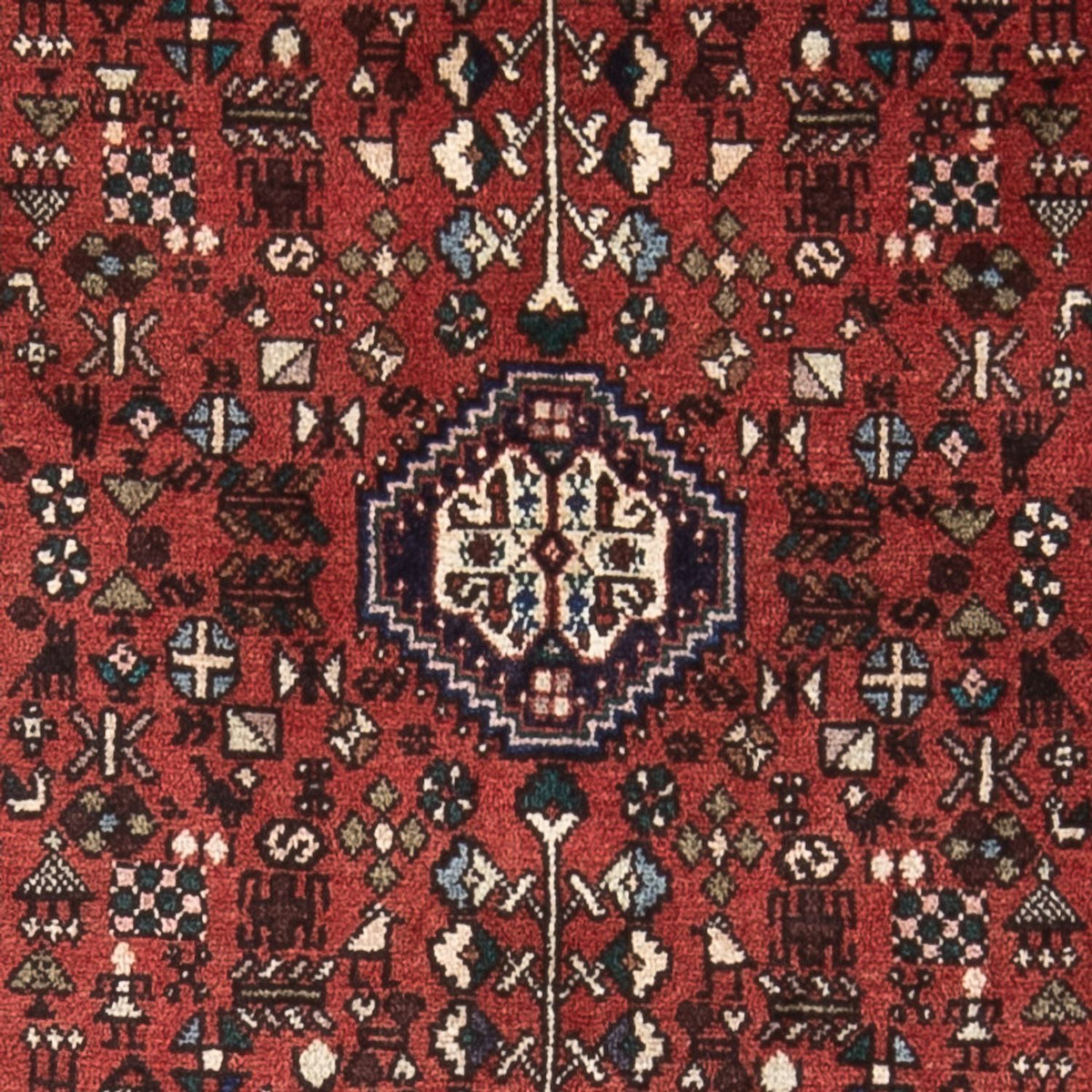 Perser Rug - Nomadic - 153 x 66 cm - red