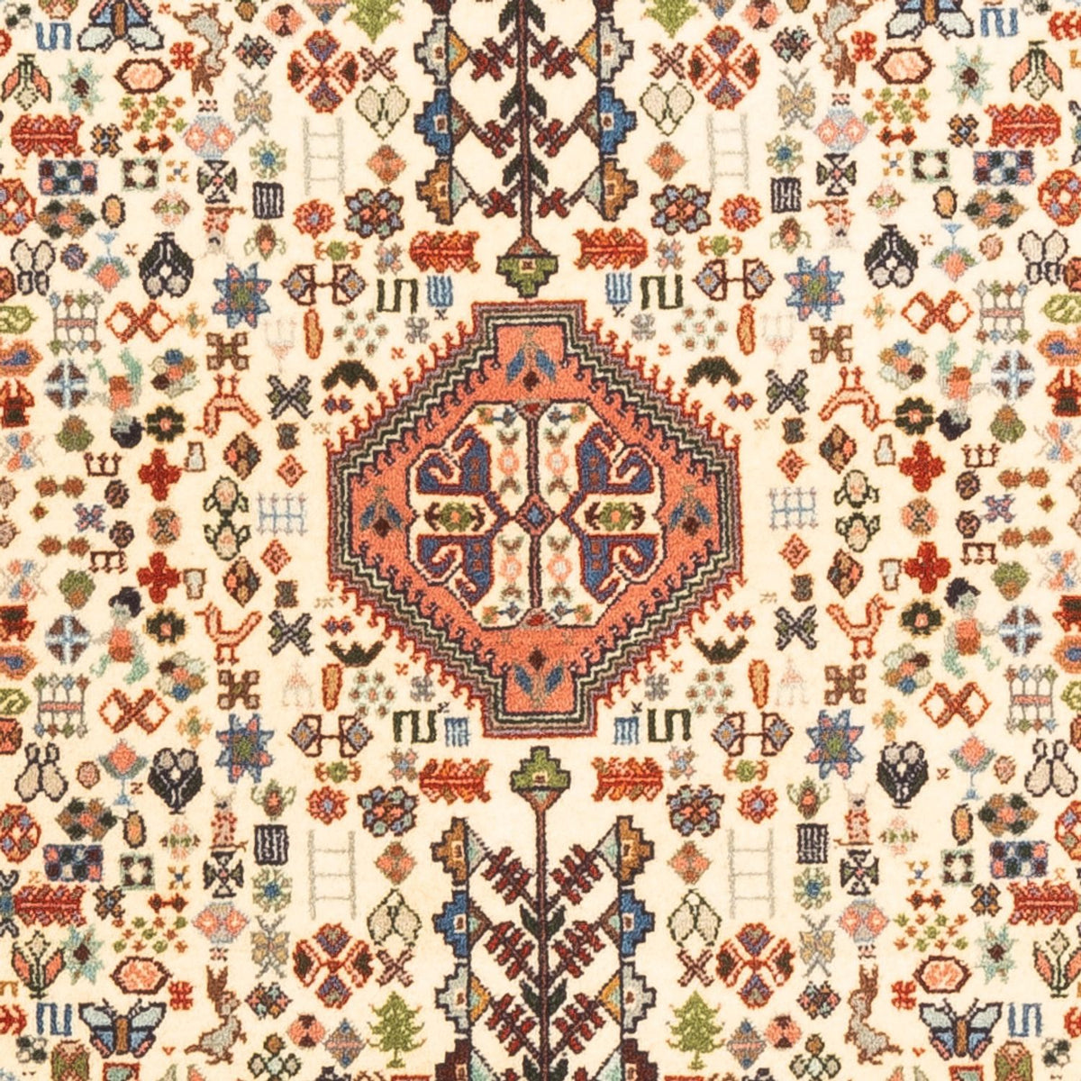 Perser Rug - Nomadic - 147 x 100 cm - beige