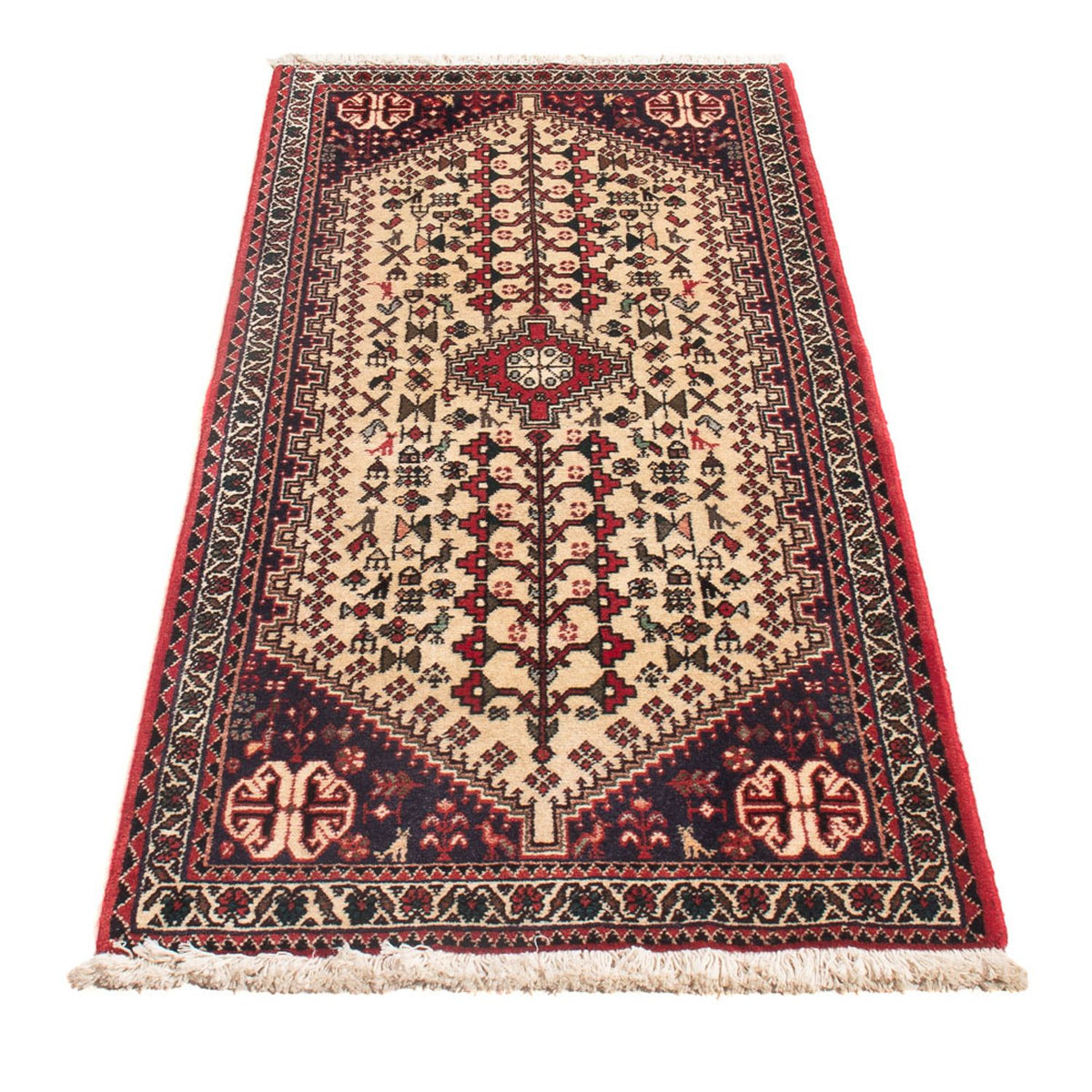 Perser Rug - Nomadic - 150 x 60 cm - cream