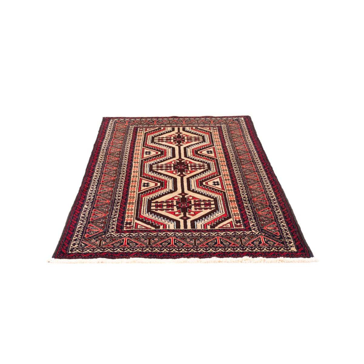 Runner Belutsch Rug - 181 x 94 cm - dark beige
