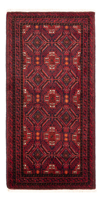 Belutsch Rug - 170 x 92 cm - dark red