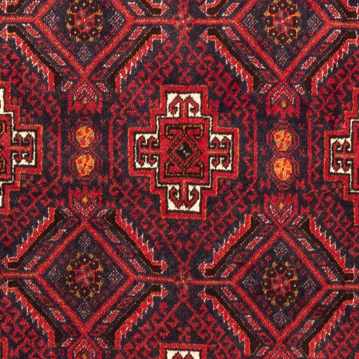 Belutsch Rug - 170 x 92 cm - dark red