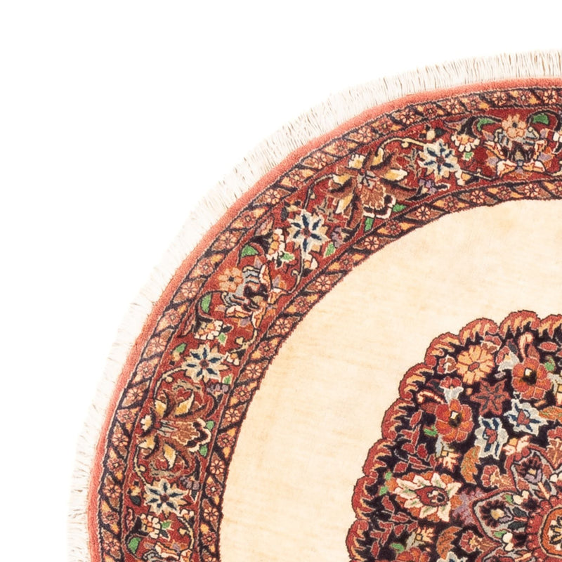 Perser Rug - Bidjar round  - 100 x 100 cm - cream